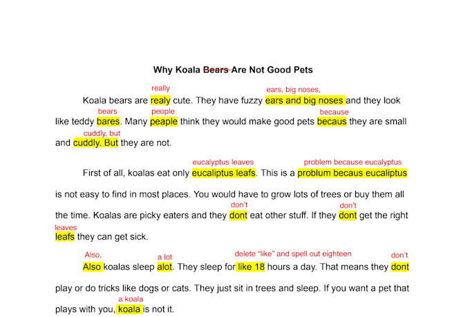 provide professional and meticulous proofreading
